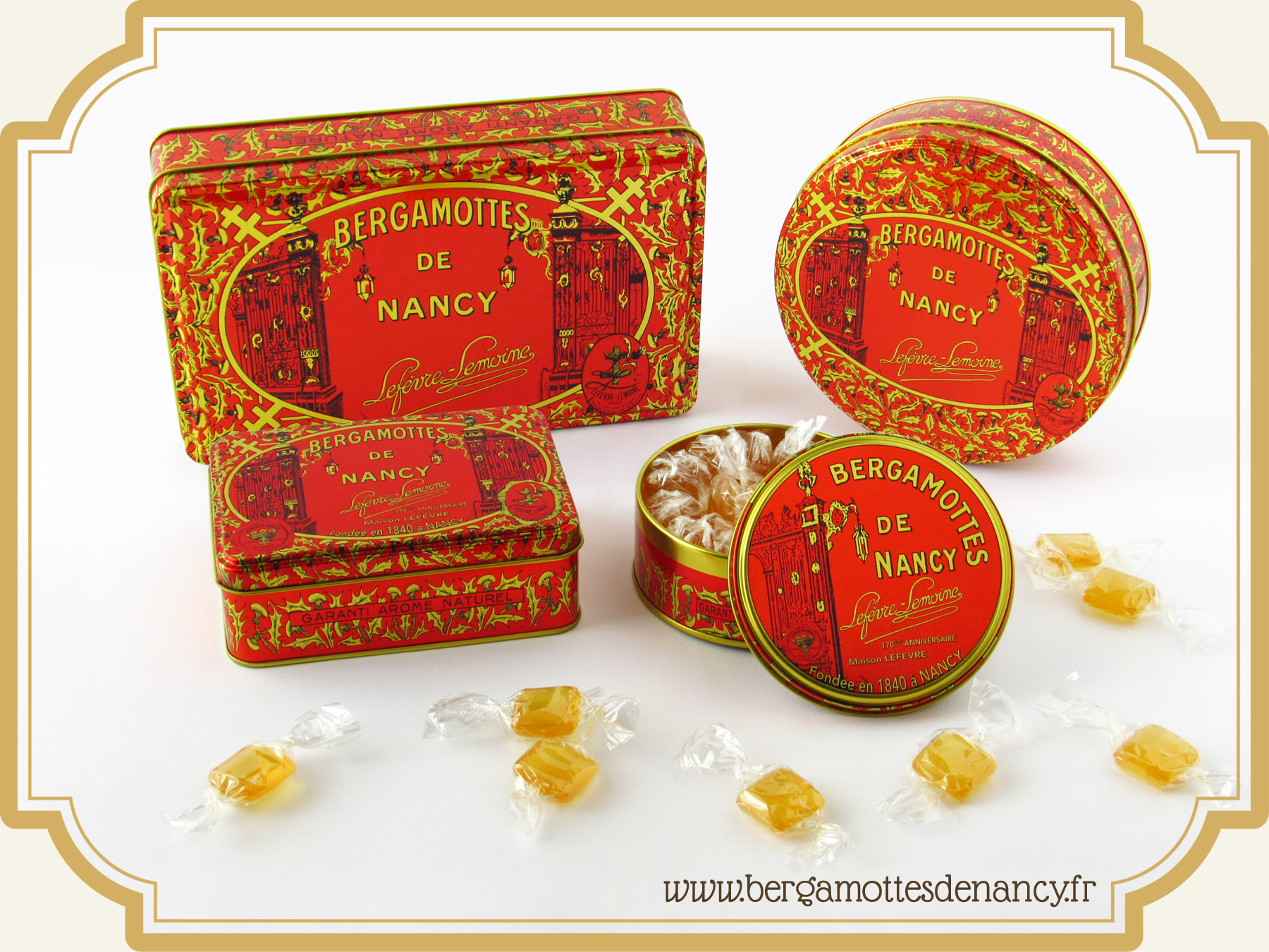 Bonbon à la bergamote : Bergamottes de Nancy